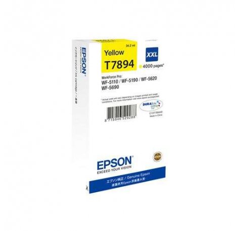 Epson T7894 amarillo | Cartucho de tinta original -