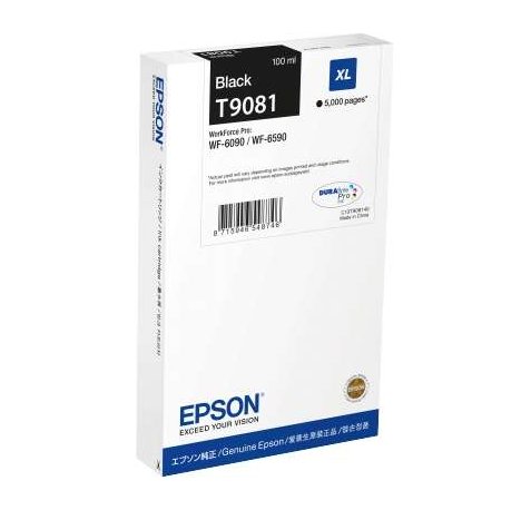 Epson T9081 negro | Cartucho de tinta original -