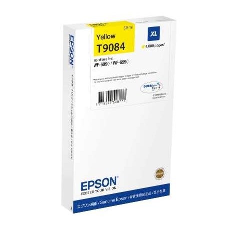 Epson T9084 amarillo | Cartucho de tinta original -