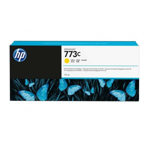 HP 773C Amarillo Cartucho de Tinta Original - C1Q40A