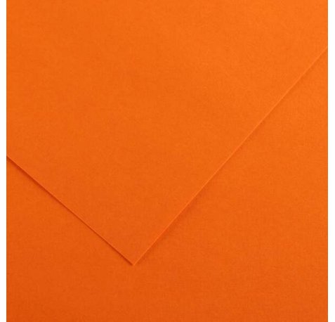 Canson Guarro Pack de 25 Cartulinas Iris A4 de 185g - 50x65cm - Color Naranja