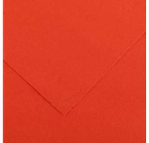 Canson Guarro Pack de 25 Cartulinas Iris A4 de 185g - 50x65cm - Color Tomate