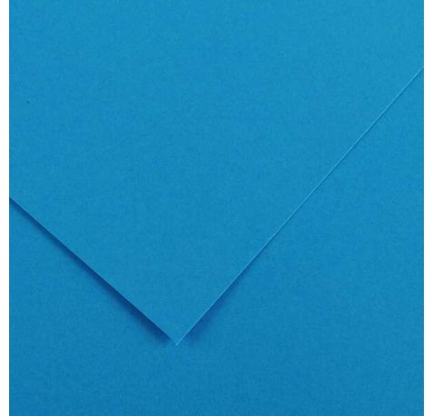 Canson Guarro Pack de 25 Cartulinas Iris A4 de 185g - 50x65cm - Color Azul Mar