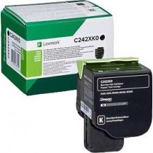 Lexmark C2425 / C2535 / MC2425 / MC2535 / MC2640 Negro Cartucho de Toner Original - C242XK0