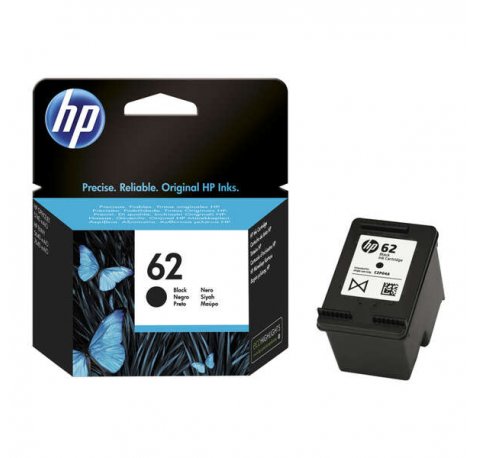 HP 62 Negro Cartucho de Tinta Original - C2P04AE