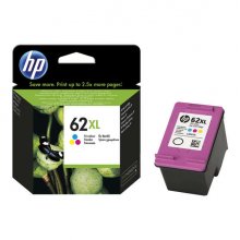 HP 62XL Color Cartucho de Tinta Original - C2P07AE