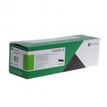 Lexmark C3324 / C3326 / MC3224 / MC3326 / MC3426 Cyan Cartucho de Toner Original - C3220C0