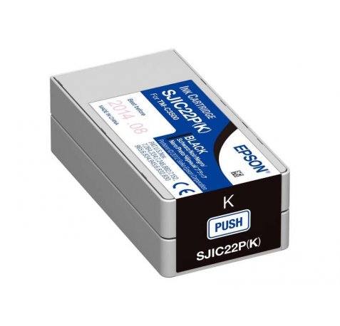 Epson SJIC22P Negro Cartucho de Tinta Original - C33S020601 / SJIC22P(K)