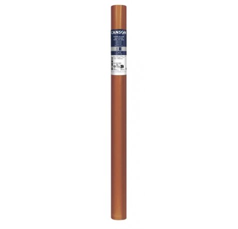 Canson Rollo de Papel Seda 17g/mÂ² - Rollo de 50x500cm - Ideal para Manualidades y Decoracion - Color Cobre