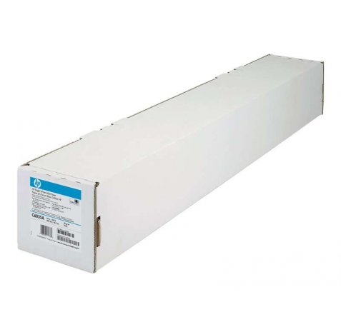 HP Bobina de Papel para Plotter - Blanco Brillante para Inyeccion de Tinta - 610mm x 45.7m - 90gr
