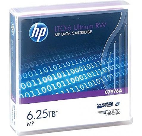 HP LTO-6 Ultrium RW 6.25TB MP Cinta de Datos