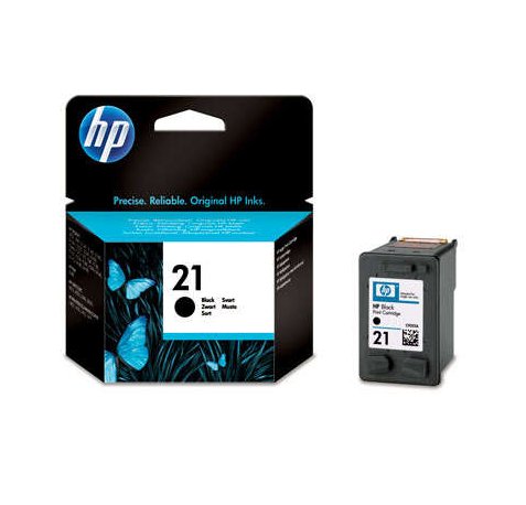 HP 21 Negro Cartucho de Tinta Original - C9351AE
