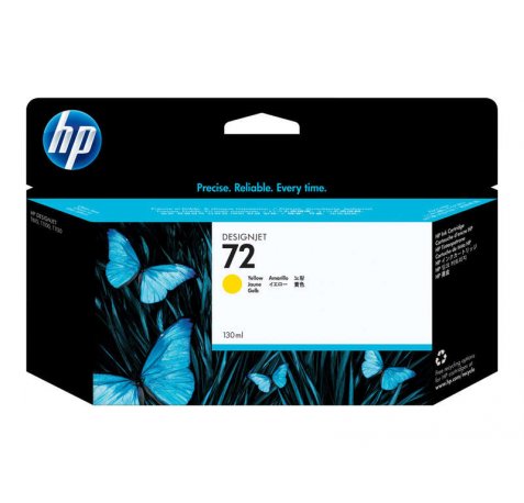 HP 72 Amarillo Cartucho de Tinta Original - C9373A