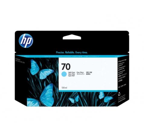 HP 70 Cyan Light Cartucho de Tinta Original - C9390A