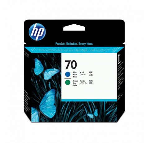 HP 70 Azul/Verde Cabezal de Impresion Original - C9408A