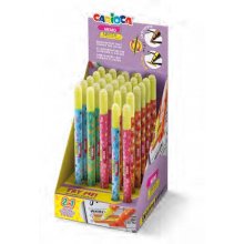 Carioca Memo Switch 2 en 1 Expositor con 25 Rotuladores + 2 para Probar - Una Punta Subraya y la otra Cambia de Color - Colores Surtidos