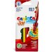 Carioca Joy Paperboard Pack de 6 Rotuladores de Punta Fina - Punta 2.6mm - Superlavables - Ideales para Dibujar y Colorear - Colores Surtidos