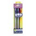 Carioca Oops Easy Pack de 3 Boligrafos Borrables - Tinta Termo Sensible - Cuerpo con Efecto Degradado - Punta de Ø 0.7mm - Doble Goma - Color Varios