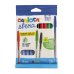 Carioca Sfera Flowpack Pack de 10 Boligrafo - Punta Ø 1mm - Capuchon y Retro del Color de la Tinta - Escritura Super Deslizante - Paquete de Papel - Color Varios