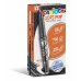 Carioca Oops Boligrafos Borrables - Termo Sensible - Empuñadura Texturizada - Punta de Ø 0.7mm - Doble Goma - Recambios Compatibles - Color Negro (12 uds)
