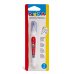 Carioca Corrector Pen Boligrafo Corrector - Punta de Metal Resistente y Precisa - Apto para Todo Tipo de Papel - Secado Rapido - Color Blanco