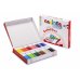 Carioca Jumbo School Box Pack de 144 Rotuladores - Cuerpo Octogonal Maxi - Tinta Superlavable - Punta Maxi 6mm Bloqueada - Tapa Ventilada - Color Varios