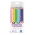 Carioca Pack de 12 Lapices de Madera Pastel - Colores Pastel - Cuerpo Hexagonal - Colores Brillantes y Lavables - Escritura Blanda - Mina Ø 3.3mm Segura y Resistente a las Caidas - Color Varios