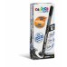 Carioca Oops Boligrafos Borrables - Tinta Negra Termo Sensible - Empuñadura Ergonomica Triangular - Punta de Ø 0.7mm - Doble Goma - Color Negro (12 uds)