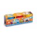 Carioca Baby Do Pack de 3 Pastas de Modelar - Super Ligera - Elastica - Maleable - Ideal para Primeras Experiencias Tactiles - Se Seca al Aire - Color Varios
