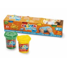 Pack Carioca Baby Do Pasta de Modelar +1 4X150ml - Super Ligera - Elastica y Maleable - Ideal para Primeras Experiencias Tactiles - Se Seca al Aire - Color Varios