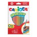 Carioca Supercolor Pack de 36 Lapices de Madera - Cuerpo Hexagonal - Colores Intensos y Gran Opacidad - 3.3mm de Grosor - Color Varios