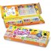 Carioca Pack de 30 Rotuladores Perfumados - Tinta Lavable - Aromas Naturales - Libre de Sustancias Alergenicas - Punta Conica Bloqueada - Incluye Pegatinas para Colorear - Color Varios