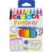 Carioca Fineliner Pack de 10 Rotuladores - Punta Blanca de Acetal 0.5mm - Colores Surtidos