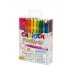 Carioca Fineliner Pack de 30 Rotuladores - Punta Blanca de Acetal 0.5mm - Colores Surtidos