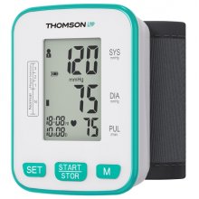 Thomson Cardio W5 Tensiometro de MuÃ±eca - Deteccion Arritmia - Memoria 60 Lecturas - 2 Usuarios - Color Blanco