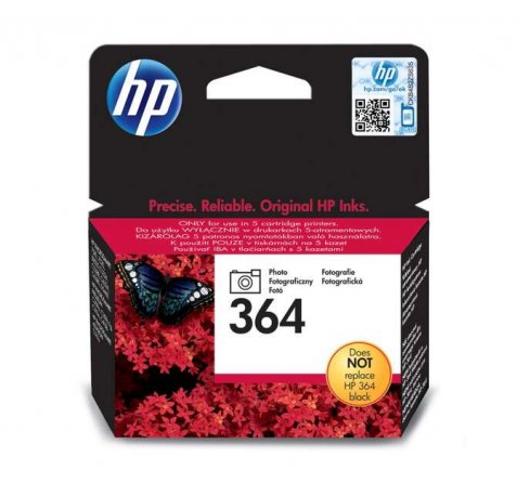 HP 364 Negro Photo Cartucho de Tinta Original - CB317EE