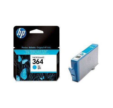 HP 364 Cyan Cartucho de Tinta Original - CB318EE