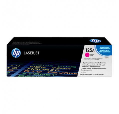 HP CB543A Magenta Cartucho de Toner Original - 125A