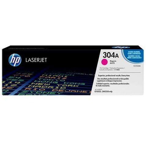 HP CC533A Magenta Cartucho de Toner Original - 304A