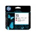 HP CD949A Negro Mate y Rojo Cromatico Cabezal de Impresion Original - 73