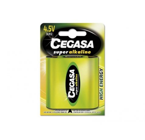 Cegasa Super Alkaline Pila 3LR12 - Alta Tecnologia - Fiabilidad - Elevado Rendimiento - Maximas Prestaciones - Color Varios