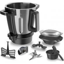 Cecotec Victory Jarra y Accesorios para Robot de Cocina Mambo Cooking - Acero Inoxidable - Color Negro y Plata