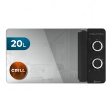 Cecotec Proclean 3140 Mirror Microondas - 700W - Capacidad 20L - Grill de 800W - Tecnologia 3DWave - Modo Descongelar - 6 Niveles - Avisador Acustico - Color Negro Cecotec Proclean 3140 Mirror Microondas - 700W - Capacidad 20L - Grill de 800W - Tecnologia 3DWave - Modo Descongelar - 6 Niveles - Avisador Acustico - Color Negro