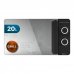 Cecotec Proclean 3140 Mirror Microondas - 700W - Capacidad 20L - Grill de 800W - Tecnologia 3DWave - Modo Descongelar - 6 Niveles - Avisador Acustico - Color Negro