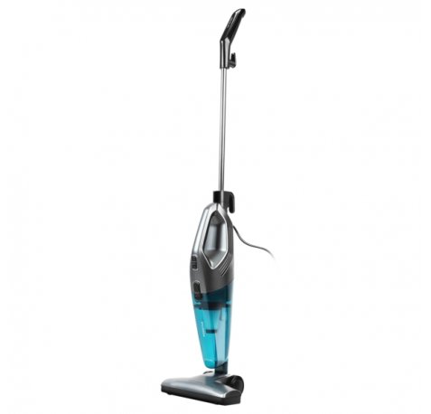 Cecotec Conga Popstar 1000 DuoStick Easy Aspiradora de Escoba Vertical 2 en 1 con Cable - 600W - 15KPa de Succion - Deposito de 0.8L - Multisuperficie - Filtro de Alta Eficiencia - Color Gris y Azul