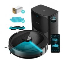 Cecotec Conga 8290 Immortal Ultra Power Home Genesis Robot Aspirador 4 en 1 con Base de Autovaciado - 7000Pa - Bateria 5200mAh - Navegacion Laser - 10 Modos - Control con App - Color Negro Cecotec Conga 8290 Immortal Ultra Power Home Genesis Robot Aspirador 4 en 1 con Base de Autovaciado - 7000Pa - Bateria 5200mAh - Navegacion Laser - 10 Modos - Control con App - Color Negro