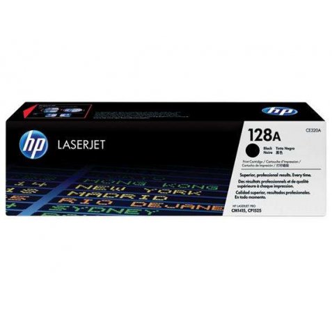HP CE320A Negro Cartucho de Toner Original - 128A