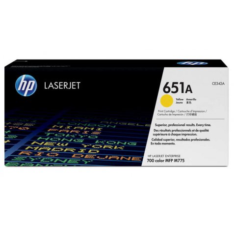 HP CE342A amarillo | Toner original -