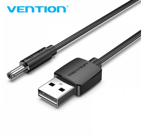 Vention Conversor USB Macho a DC 3.5mm Macho - 1.5m - Color Negro