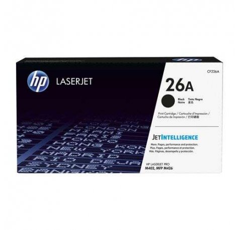 HP CF226A Negro Cartucho de Toner Original - 26A